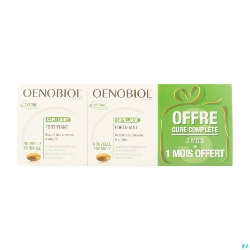 Oenobiol capillaire fortifiant comp 3x60