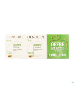 Oenobiol capillaire fortifiant comp 3x60