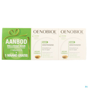 Oenobiol capillaire fortifiant comp 3x60