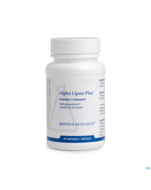 Alpha lipon plus biotics    caps 90
