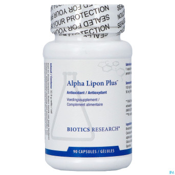 Alpha lipon plus biotics    caps 90