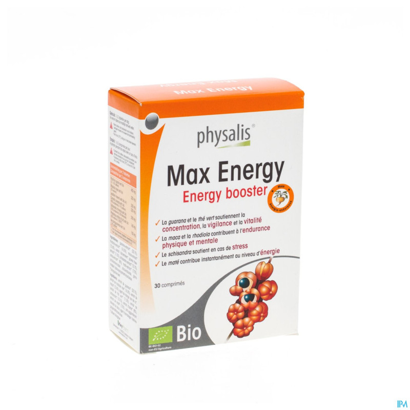 Physalis max energy bio    comp 30