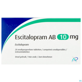 Escitalopram ab 10mg comp orodisp  28 x 10mg