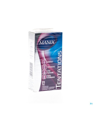 Manix tentations preservatifs 12 (mix)
