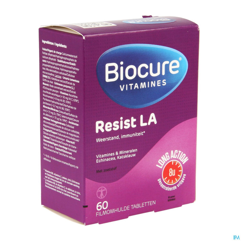 Biocure resist la    comp pell. 60