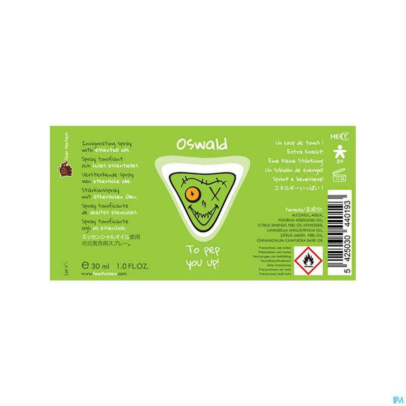 Fear hunters oswald un dou tonus hle ess spr. 30ml