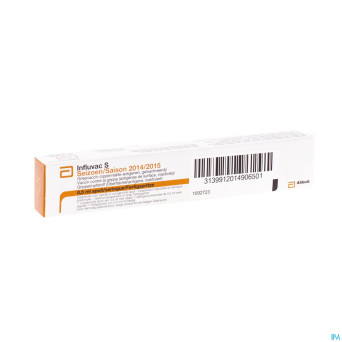 Influvac s ser inj  1 x 0,5 ml    2014