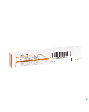 Influvac s ser inj  1 x 0,5 ml    2014