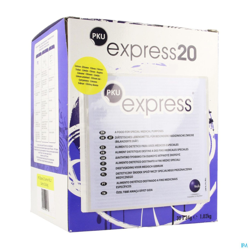 Pku express 20 citron    30x34g