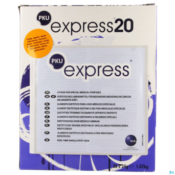 Pku express 20 orange    30 x 34g
