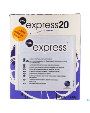 Pku express 20 orange    30 x 34g