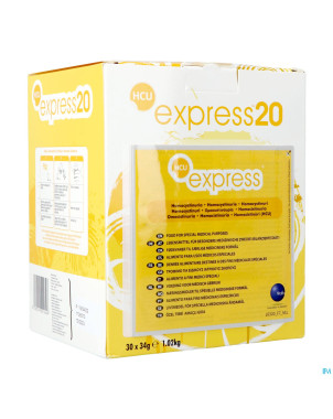 Hcu express 20 non aromatise 30x34g