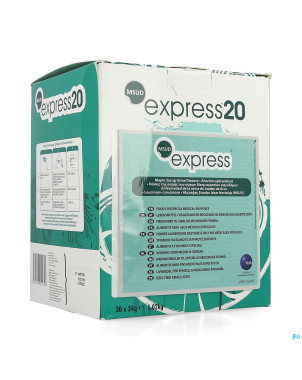 Msud express 20 non aromatise 30x34g