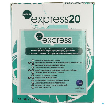 Msud express 20 non aromatise 30x34g