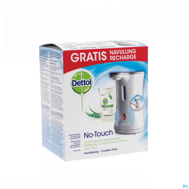 Dettol healthy touch box silver gadget+aloe  250ml