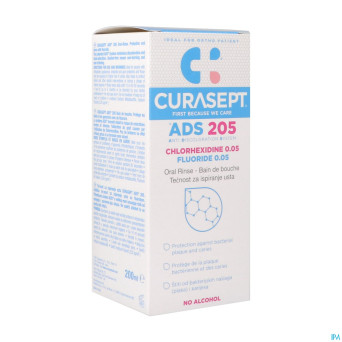 Curasept bain de bouche 0,05% 200ml