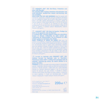Curasept bain de bouche 0,05% 200ml