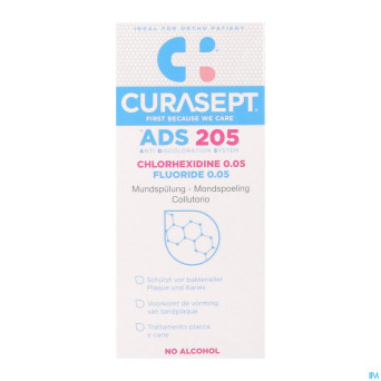 Curasept bain de bouche 0,05% 200ml