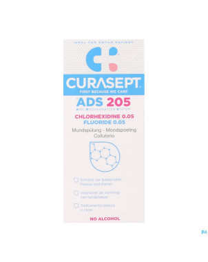 Curasept bain de bouche 0,05% 200ml