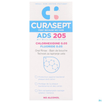 Curasept bain de bouche 0,05% 200ml