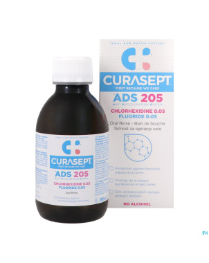 Curasept bain de bouche 0,05% 200ml