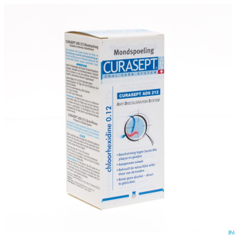 Curasept bain de bouche 0,12% 200ml
