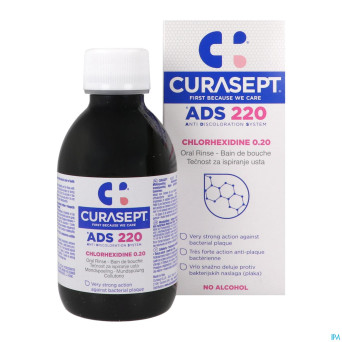 Curasept bain de bouche 0,20% 200ml