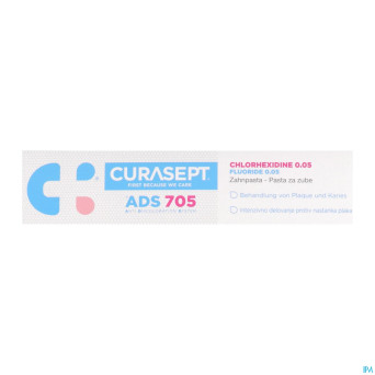Curasept dentif gel fluor 0,05% tube  75ml
