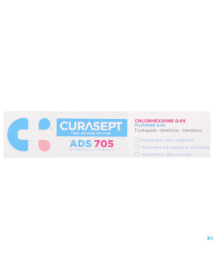 Curasept dentif gel fluor 0,05% tube  75ml