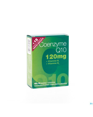 Coenzyme q10 120mg tabl 45 + 15 gratuit    6910