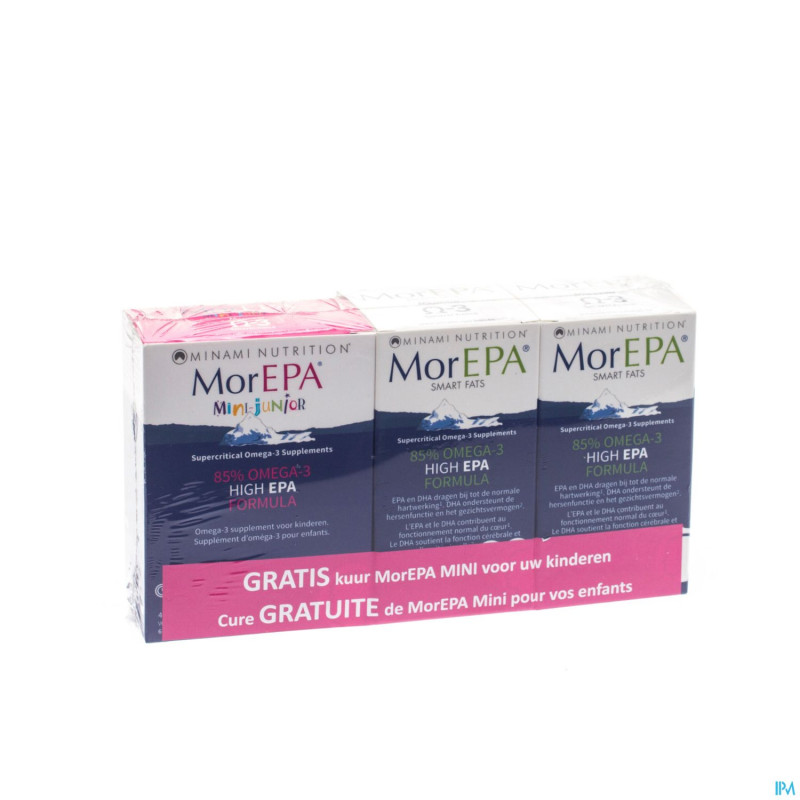 Morepa smart fats caps 3x60 promopack