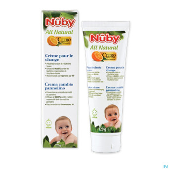 Nuby citroganix creme pour le change    120g