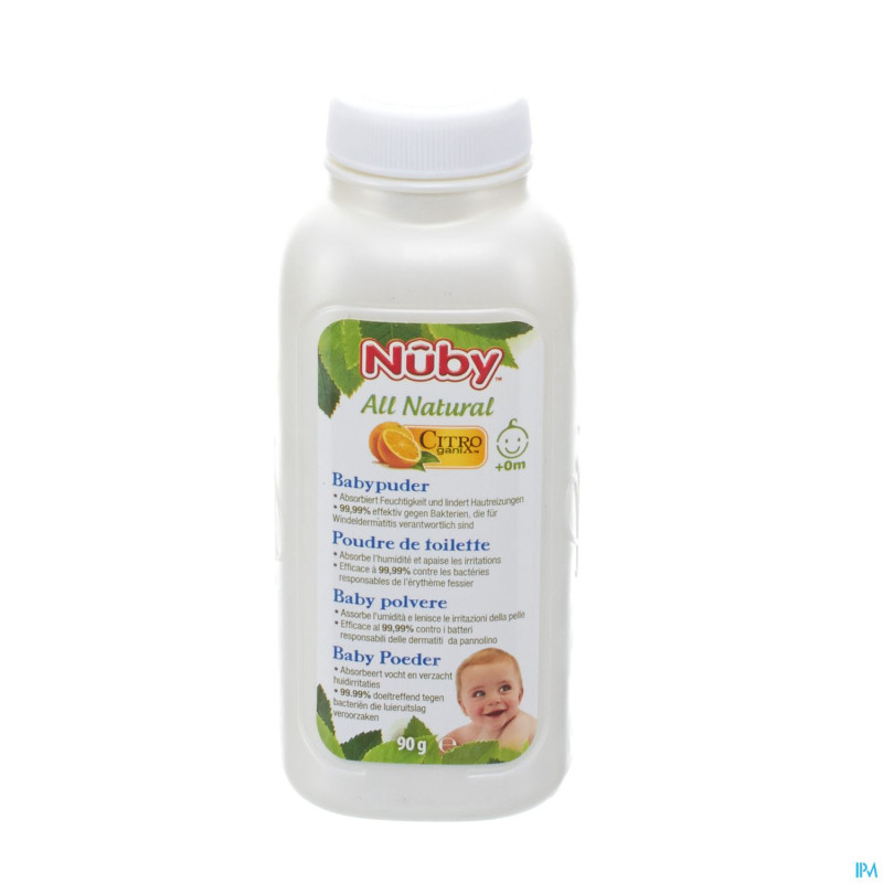 Nuby citroganix poudre toilette 90g
