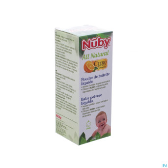 Nuby citroganix poudre toilette liquide    125g