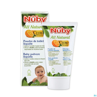 Nuby citroganix poudre toilette liquide    125g
