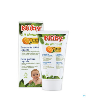 Nuby citroganix poudre toilette liquide    125g