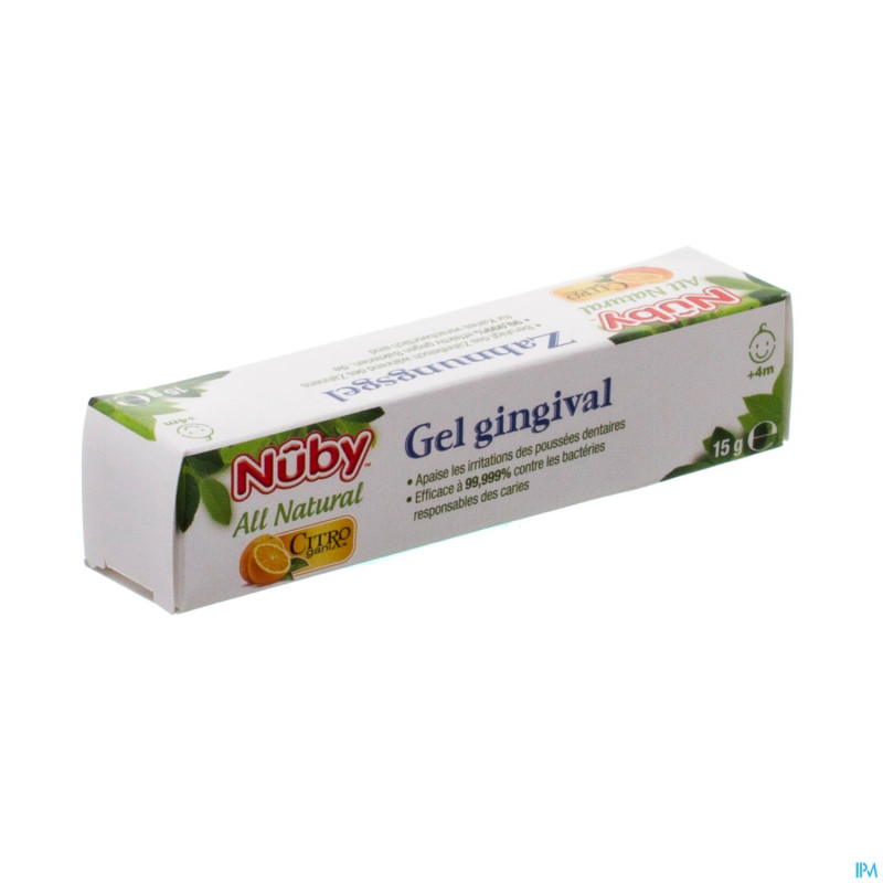 Nuby citroganix gel gingival    15g