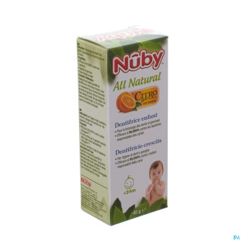 Nuby citroganix dentifrice enf. 45g