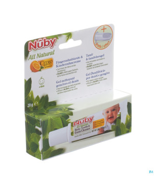 Nuby citroganix gel nett. gencives-dents doigt 20g