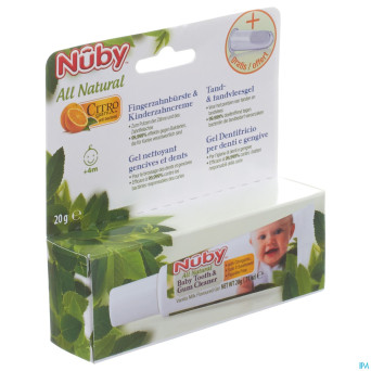 Nuby citroganix gel nett. gencives-dents doigt 20g