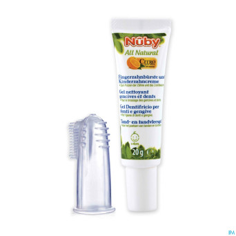 Nuby citroganix gel nett. gencives-dents doigt 20g