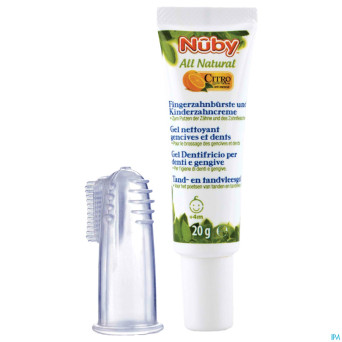 Nuby citroganix gel nett. gencives-dents doigt 20g