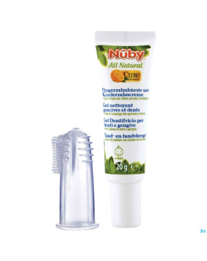 Nuby citroganix gel nett. gencives-dents doigt 20g
