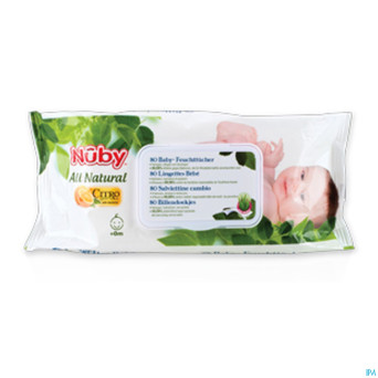 Nuby citroganix lignettes pour le change    80