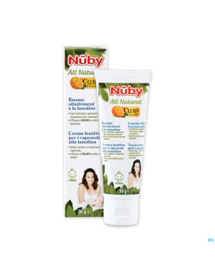 Nuby citroganix baume allaitement lanoline    30g