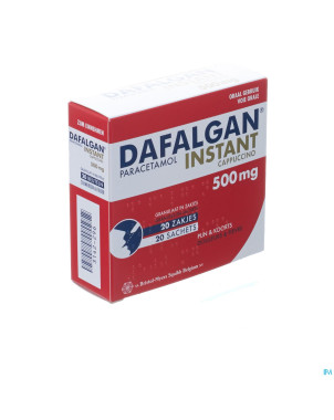 Dafalgan instant cappuccino gran sach 20x 500mg