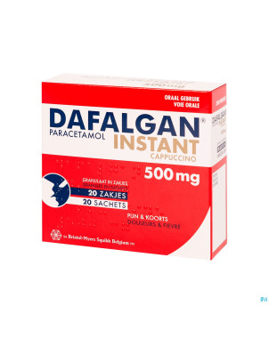 Dafalgan instant cappuccino gran sach 20x 500mg