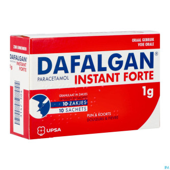 Dafalgan instant forte gran sach 10x1000mg