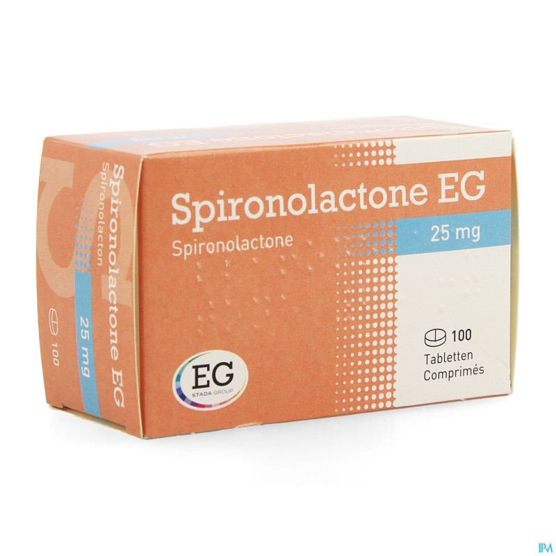 Spironolactone eg comp 100x25mg