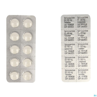 Spironolactone eg comp 100x100mg